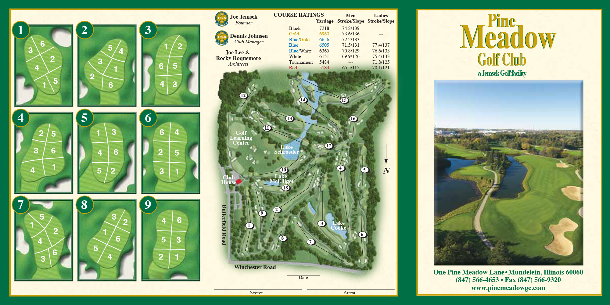 Pine Meadow Golf Club, Mundelein, Illinois - Golf course ...