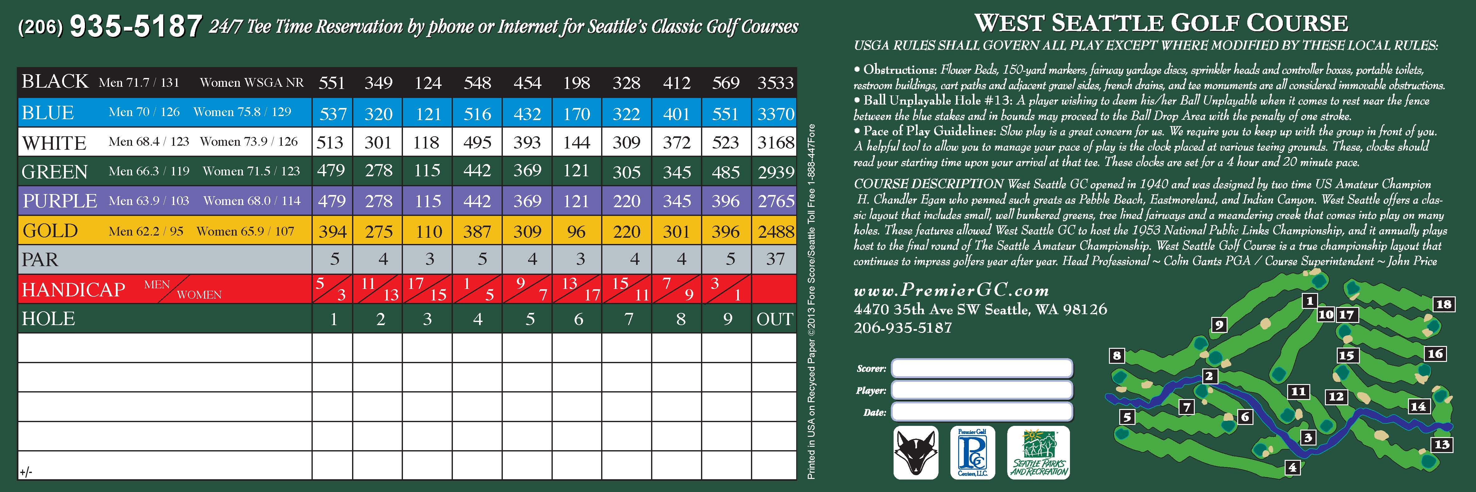 Seattle WA Premier Golf Centers