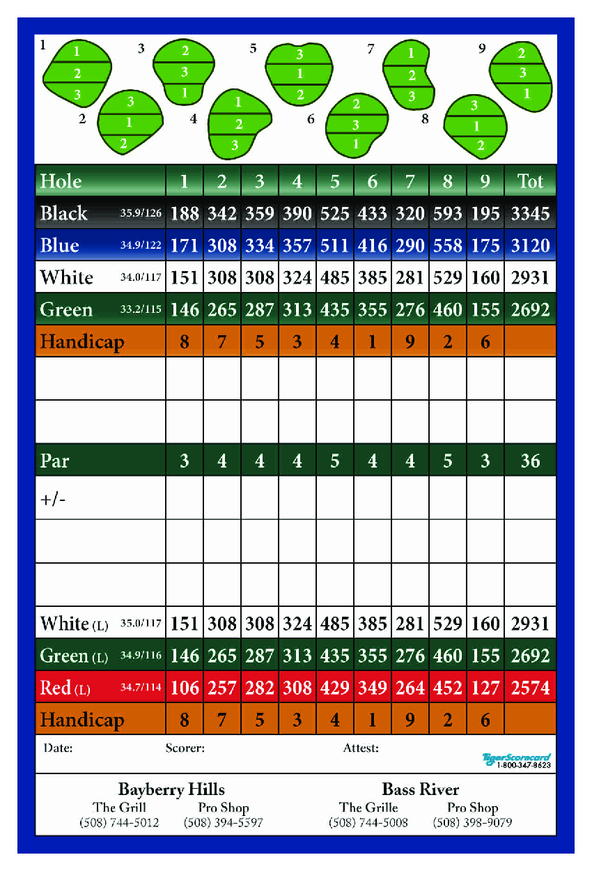 Yarmouth Golf Bass River & Bayberry Hills