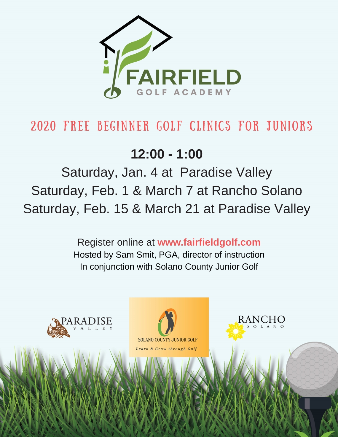Fairfield Golf Academy March 7