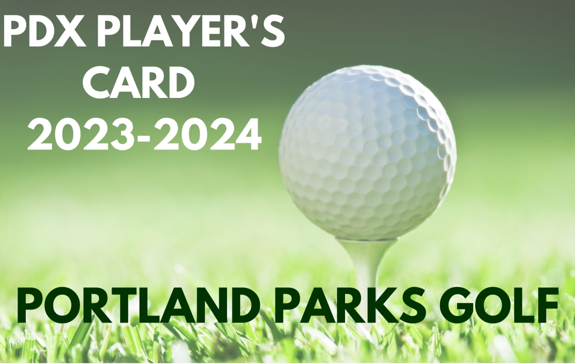 PDX Player's Card Eastmoreland Golf Course