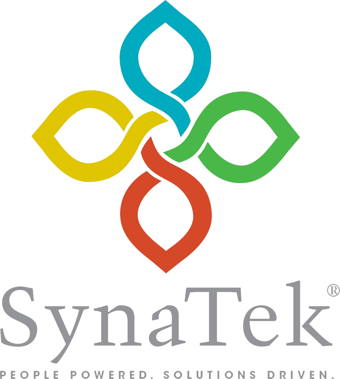SynaTek People Powered Solutions Driven Business Logo