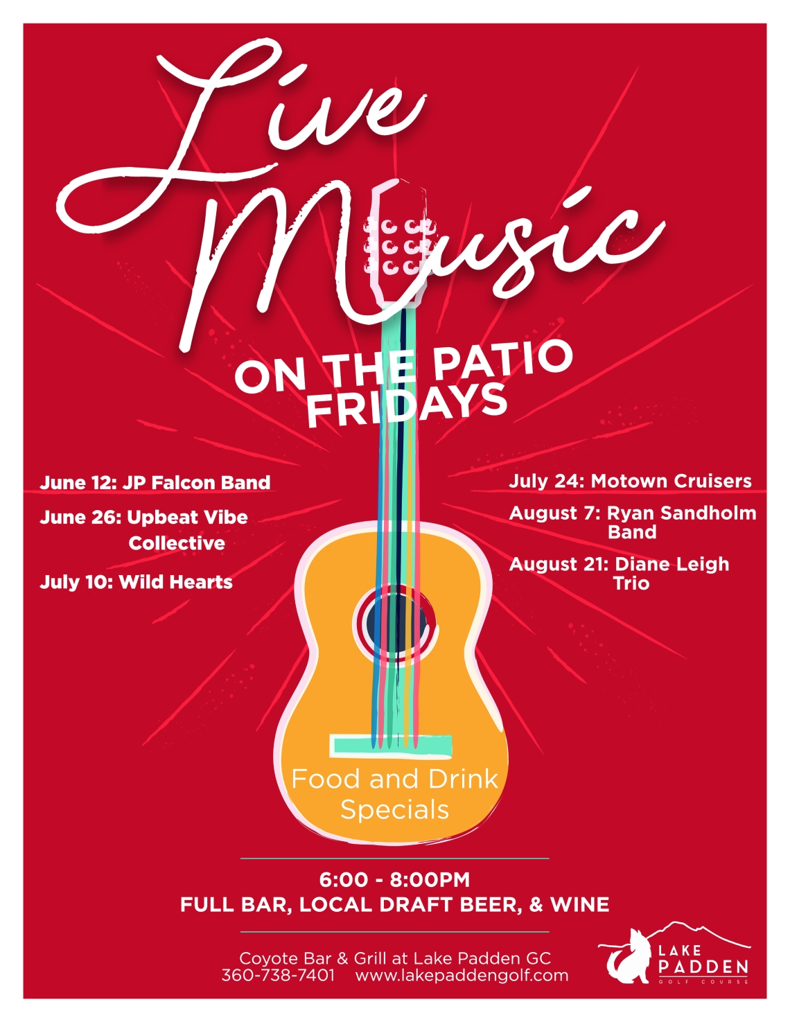 Lake Padden Live Music Schedule