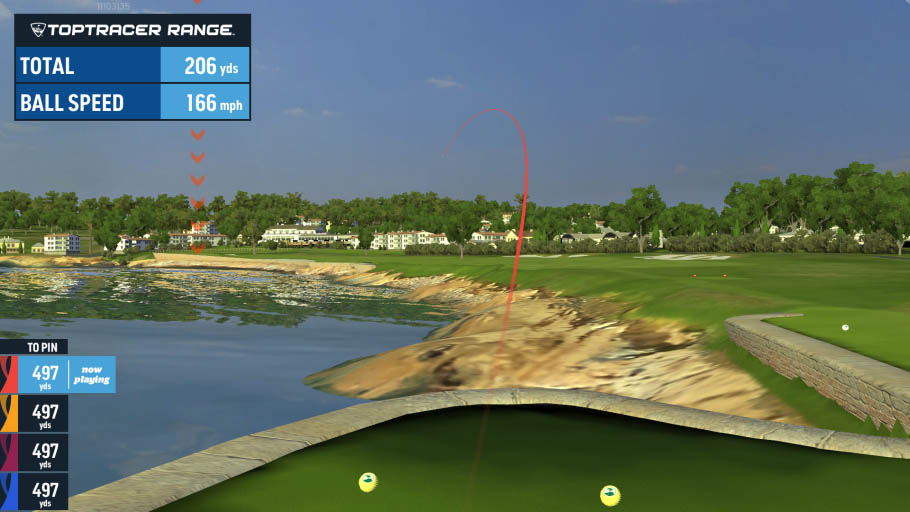 Pebble Beach Toptracer Game