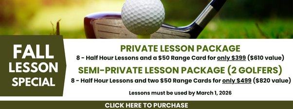 Bill Wright's Fall Lesson Special