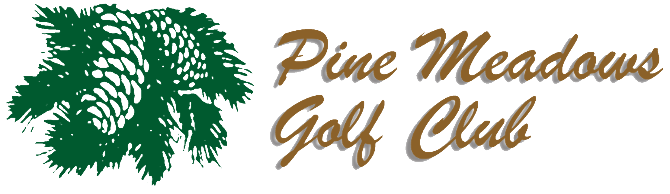 Pine Meadows Golf Club Logo Header