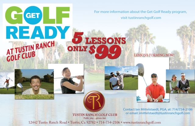 Orange County Golf Course Tustin Ranch Golf Club