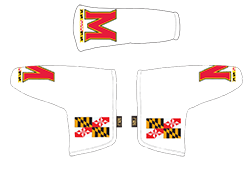 PRG White MD Flag Putter Headcover