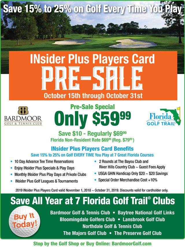 Image INsider Plus Players Card PRE-SALE Promotional Flyer - To view text version click below