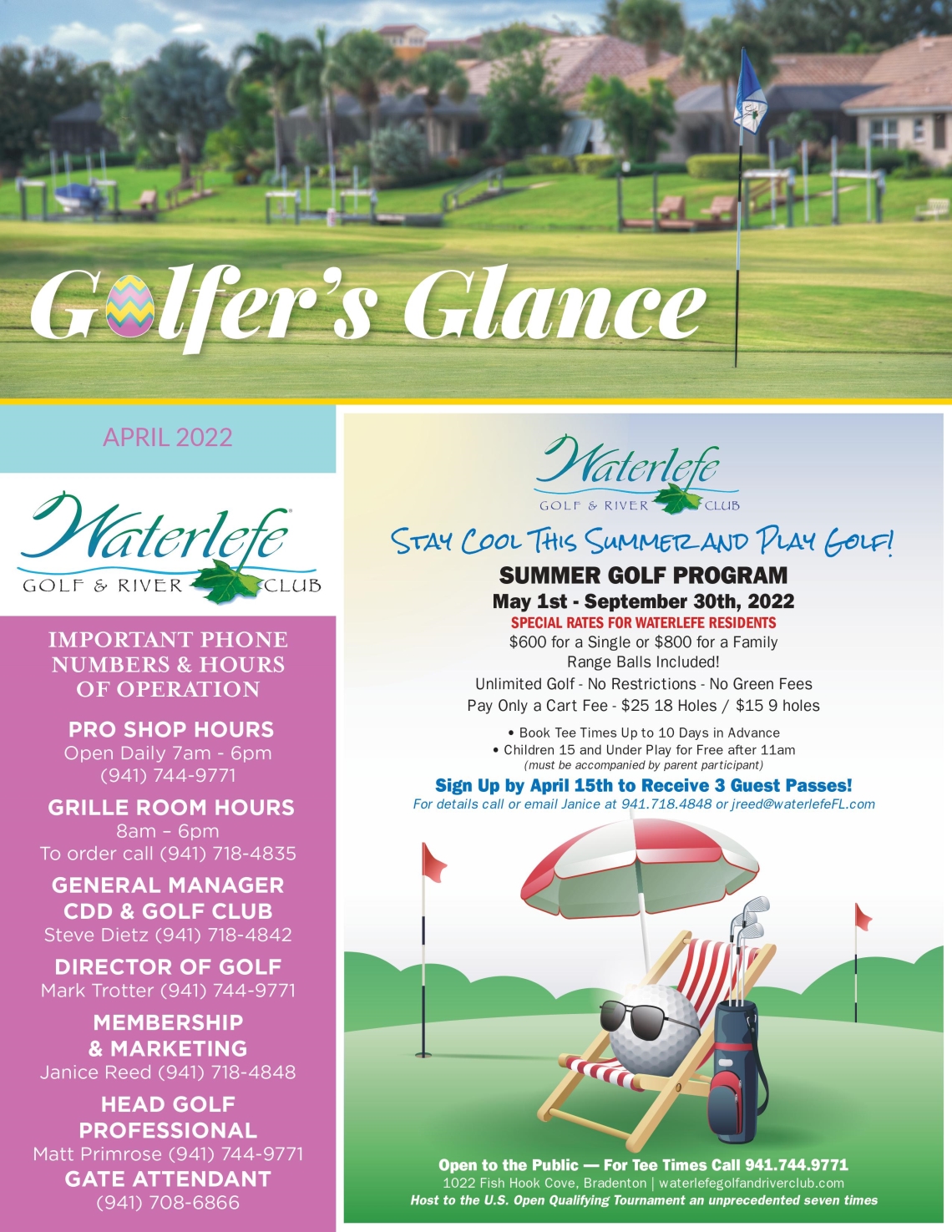 Waterlefe Golf & River Club Bradenton, Florida