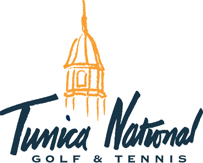 Tunica National Golf & Tennis Color Info Block Logo