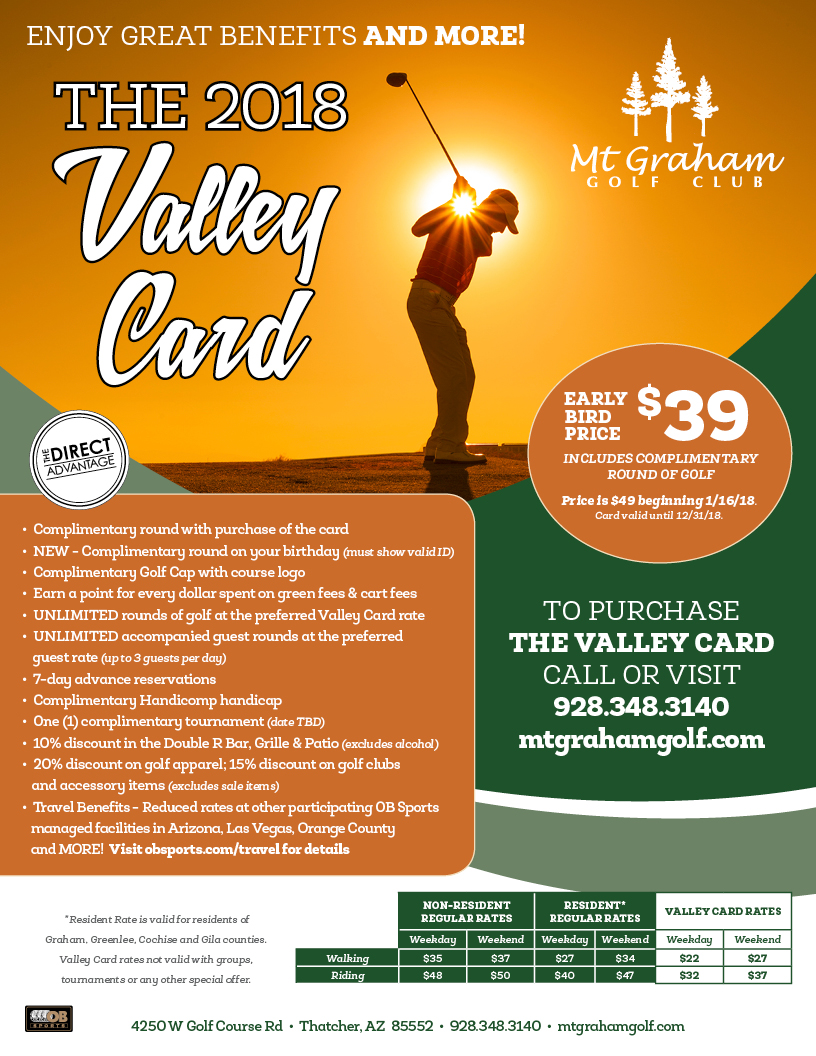 Mt. Graham Golf Club Safford, Arizona