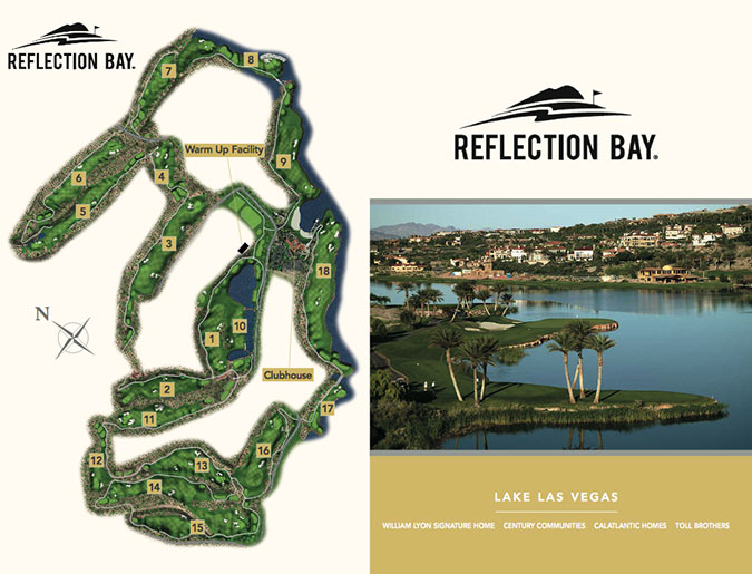 Image result for reflection bay golf course vegas