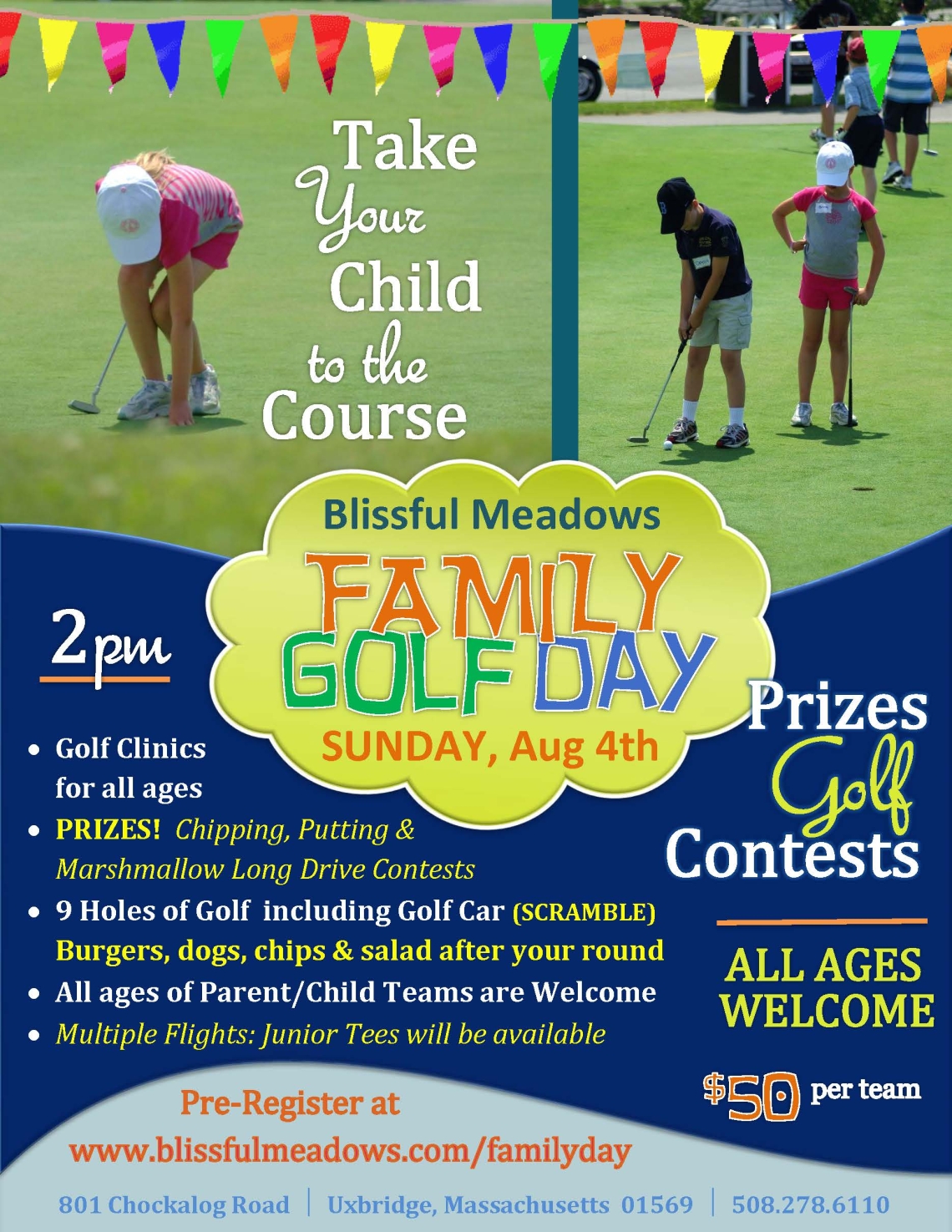 Blissful Meadows Golf Club - Uxbridge, Massachusetts - Worcester